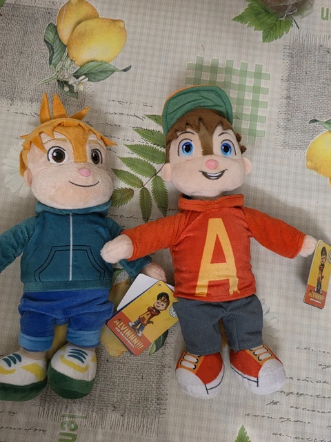 Peluche Felpa Di Alvin FELPA CON CAPPUCCIO Rossa Peluche TY Beanie