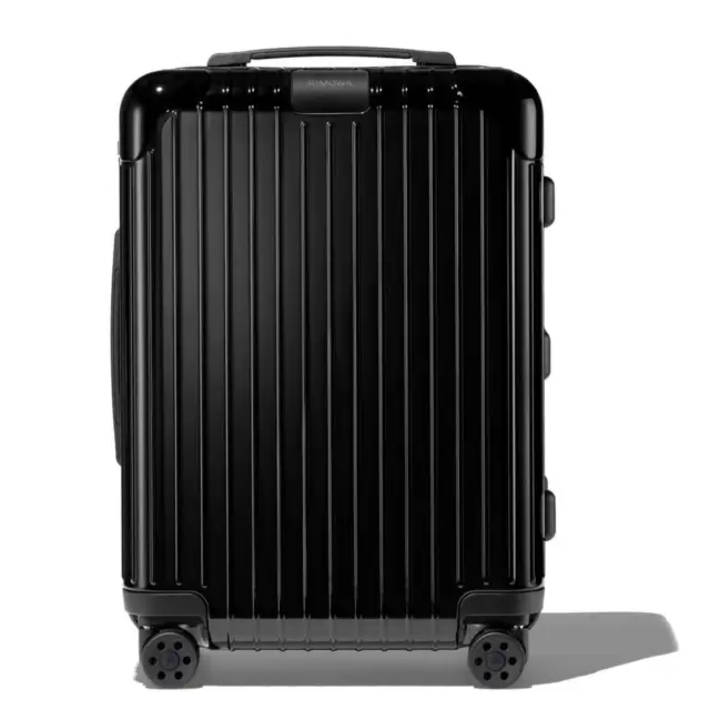 RIMOWA Essential Cabin Suitcase 4Wheels Gloss Black 36L Carry-on NEW