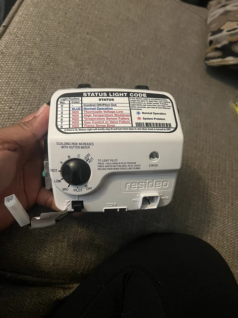 RHEEM WATER HEATER Gas Control SP20832A Valve / Thermostat Honeywell  WV8840C1405 $157.50 - PicClick