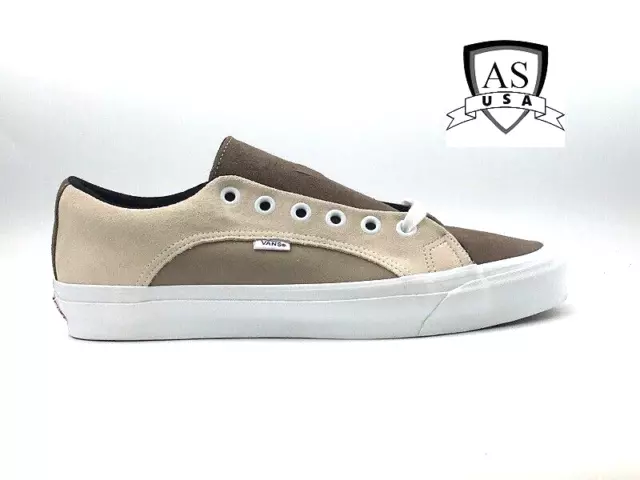 VANS Vault OG Lampin LX Suede MultiColor Men’s Size 12 Beige/Taupe VN0A7Q4U92H