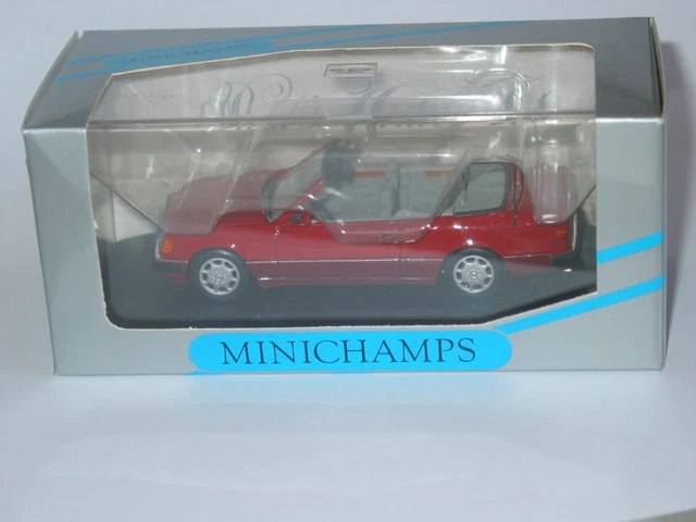 MINICHAMPS 400037030 Mercedes Benz 300 Ce-24 Cabriolet (W124) - 1990 - Black 1/43