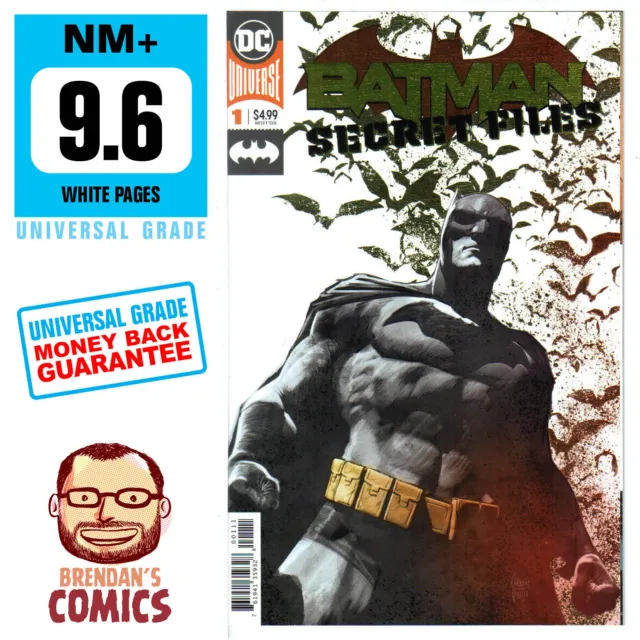 BATMAN SECRET FILES (Vol 2) #1 Foil Cover NM+ 9.6 Tom King DC COMICS 2018