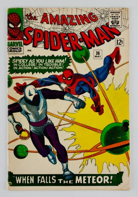 Amazing Spider-Man #36 First Looter Appearance 1st ASM Marvel 1966 No Reserve!