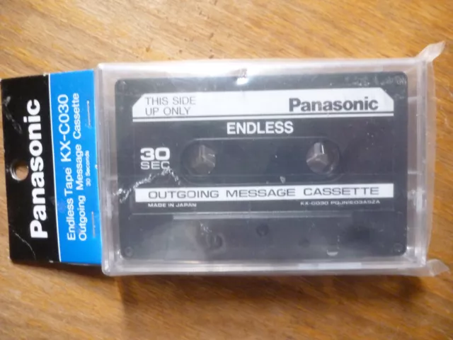 Panasonic Endless Outgoing Message Casette in original packaging, purchased 2000