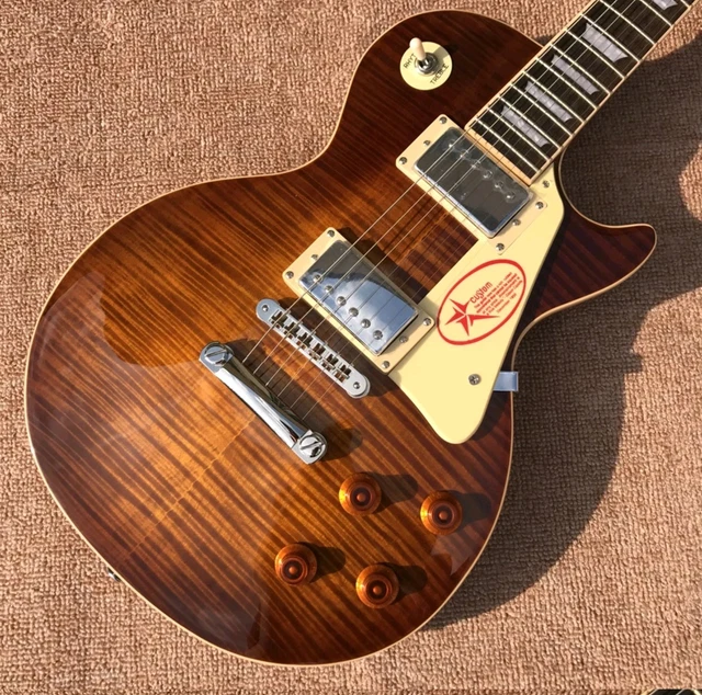 GIBSON LES PAUL Replica 1959 Tabacco Burst AliExpress Chibson