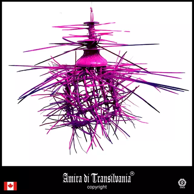 chandelier no crystal light design home lighting ceiling lamp holder purple pink