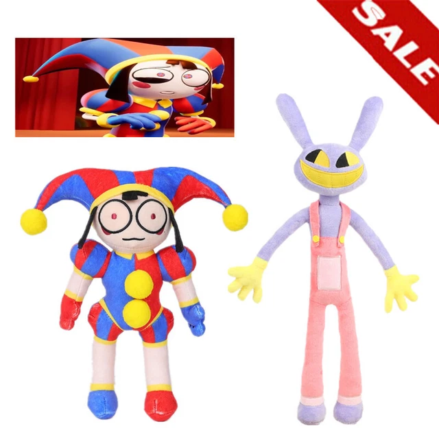 The Amazing Digital Circus Plush Clown Toy Anime Jax Pomni Soft Stuffed Dolls