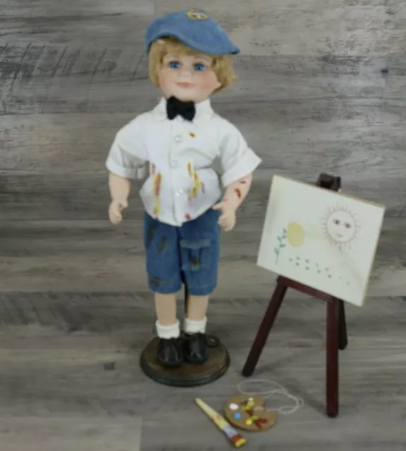 Heritage Signature Collection Tyler Boy Artist Porcelain Doll Vintage