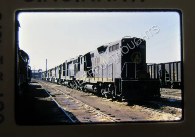Original  '73 Kodachrome Slide B&O Baltimore Ohio 6530 GP9 Cincinnati, OH  37L52