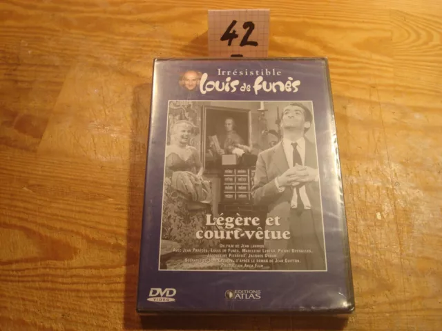 DVD - LEGERE ET COURT-VÊTUE / JEAN PAREDES, LOUIS DE FUNES     Neuf