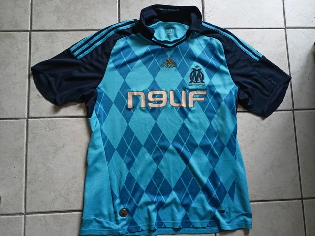 Maillot OM Olympique de Marseille 1997-1998 football Adidas taille S Ericsson