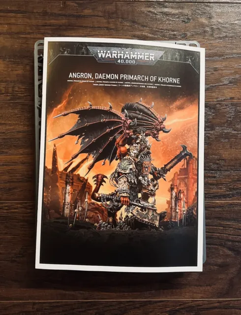 Warhammer 40k - Angron, Daemon Primarch Of The World Eaters - Nuevo de lote antiguo