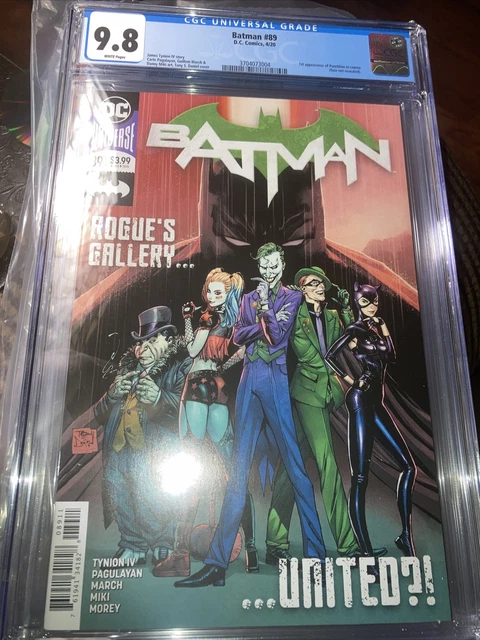 DC 2020 Batman #89 1st Appearance of Punchline in Cameo CGC Graded 9.8 1st Print