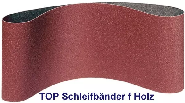 10 Pièce Klingspor Tissu Schleifband Bandes Abrasives 100x610 MM Grain 40 L -180