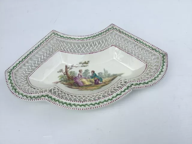 French Faience 19th century plate