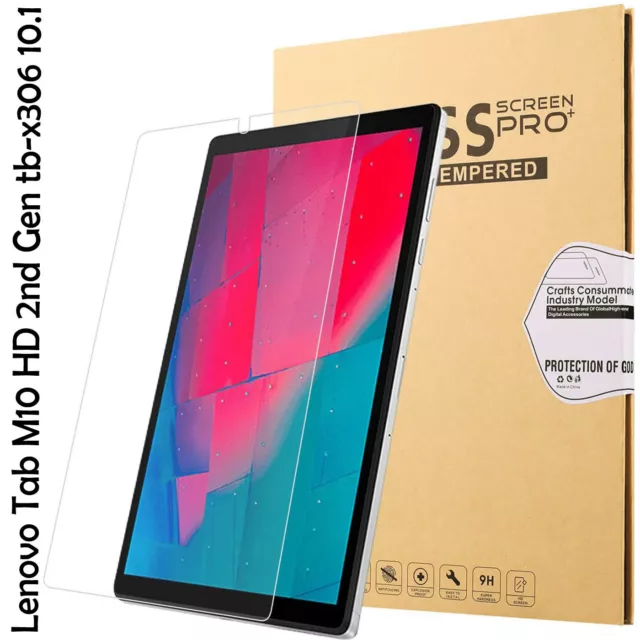 9H Genuine Tempered Glass Screen Protector Cover For Lenovo M10 HD 2nd Gen X306F