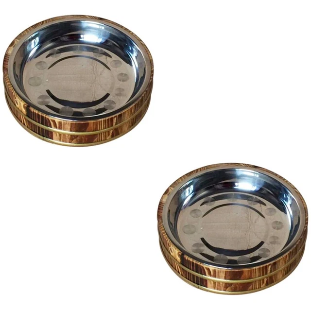 2 pz vassoio per sushi in legno ciotola per riso piatto per sushi vassoio per frutti di mare vassoio per servire rotondo