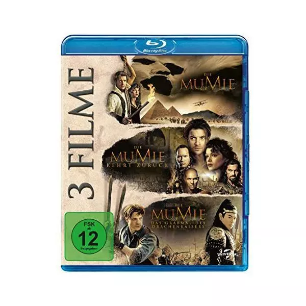 Blu-ray Neuf - Die Mumie 1-3   (3 on 1)