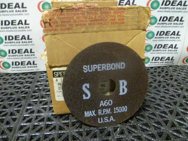 SPEDECUT 4-1/2" X .040" X 7/8"  A60SBXX Wheel (50PCS) - NEW IN BOX