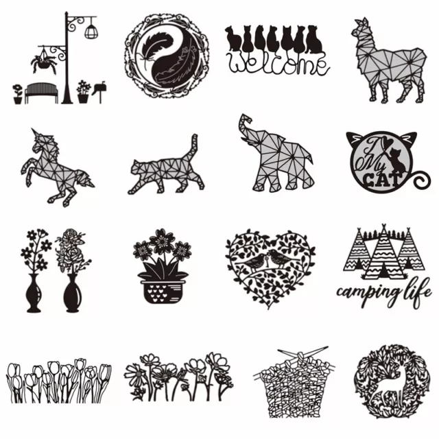 Animals Flower Metal Cutting Dies Stencil For DIY Scrapbooking Craft Card Making