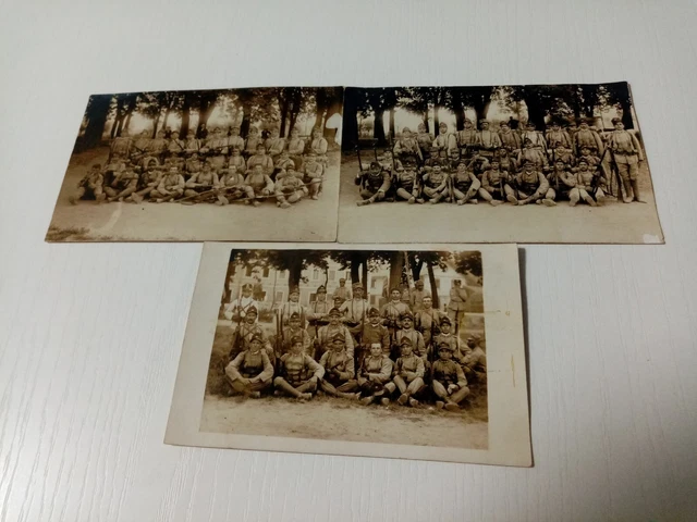 Lotto FOTO di gruppo REGIO ESERCITO ITALIANO Prima guerra mondiale