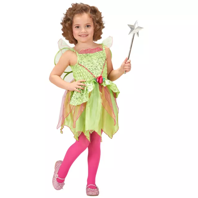 Costume Vestito Abito Travestimento Carnevale Halloween Bambina Fatina Magica - 3