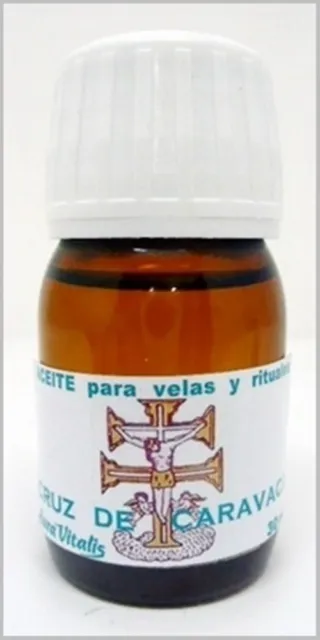 Cruz de Caravaca aceite esotérico. 30 ml.