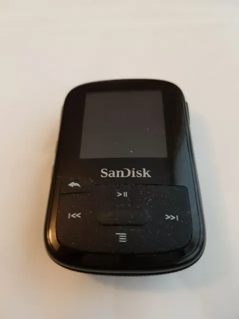 SanDisk Clip Voice MP3 16GB MIT RECORDER - SCHWARZ
