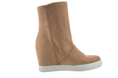 SCARPE DONNA CON Zeppa Stivali Con Rialzo Stivaletti Traforati Primaverili  Rosa EUR 24,99 - PicClick IT