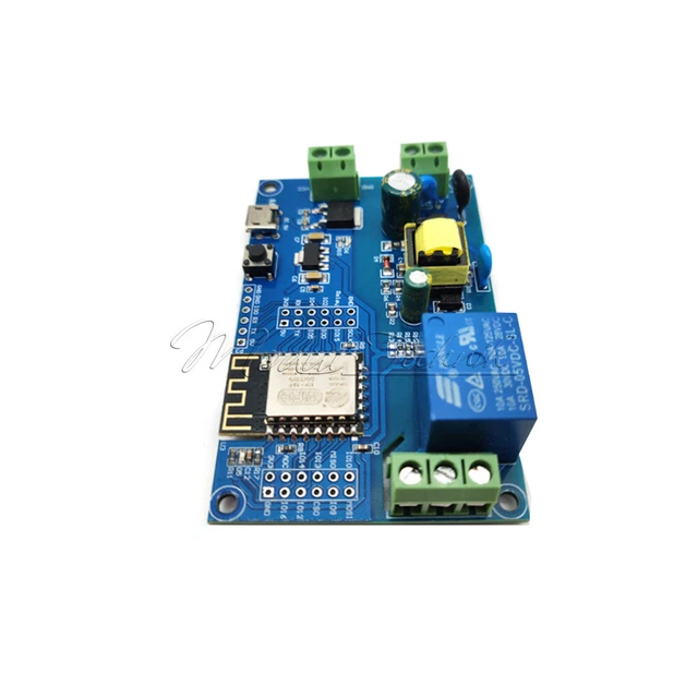 ESP8266 WIFI SINGLE Channel Relay Module Power Supply ESP12F