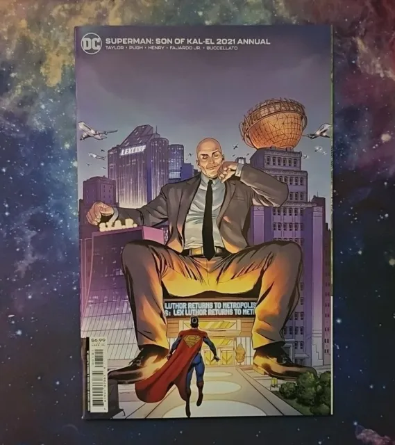 Superman Son Of Kal-El 2021 Annual Variant 1St Print Dc Comics (2021) Lex Luthor