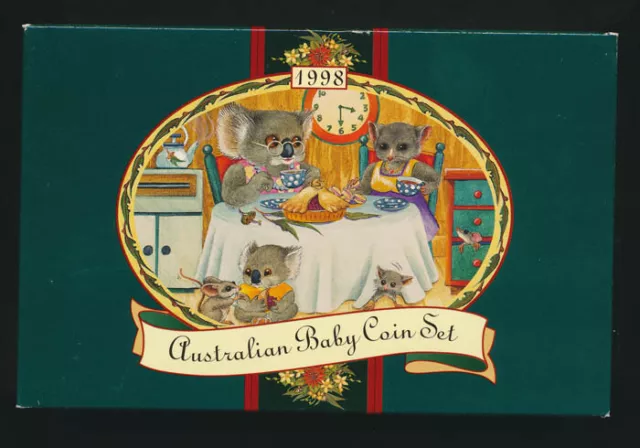 Australia: 1998  Koala Baby Proof Set Cat $495, VERY RARE!!!