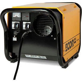 Ecor Pro Steel Desiccant Dehumidifier, 3 Hole System, 7.1 Amps, 850 Watt, 115V,