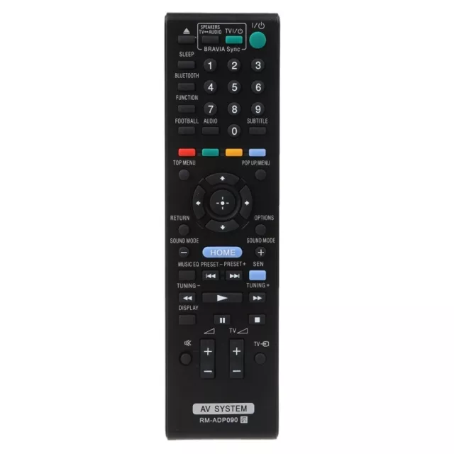 Black Remote Control System Controller RM ADP090 for SonyBD-E280