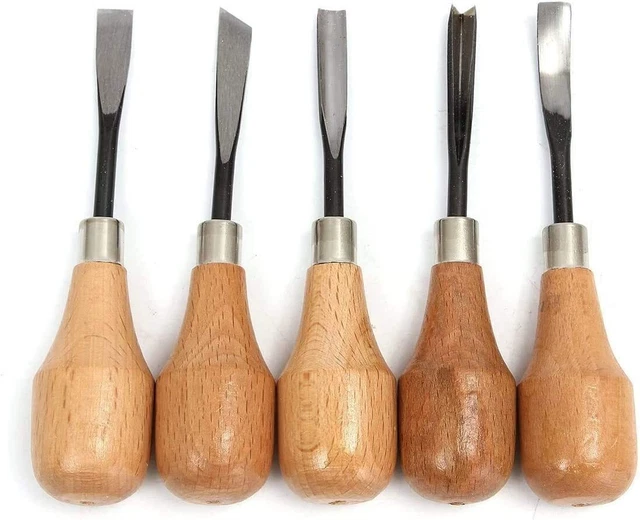 wandeli Handschnitzmeißel, Schnitzlöffel, SchÃ?ssel-Set, DIY-Werkzeuge fÃ?r Dre