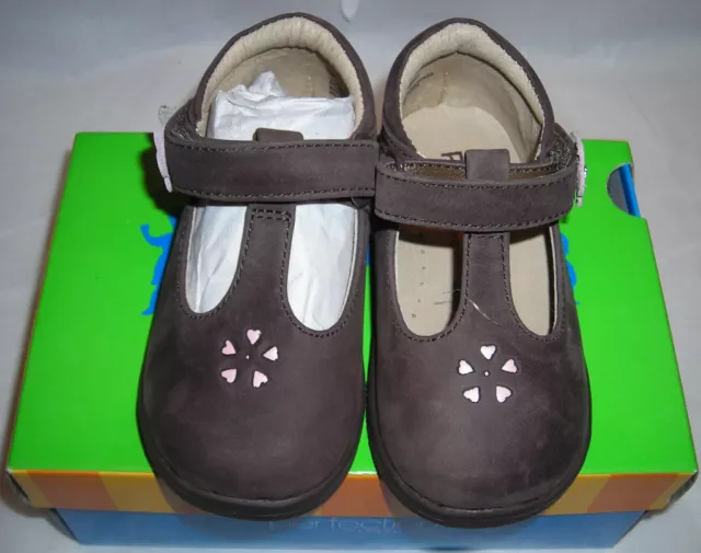 Perfection Jumping Jacks Girls First Flight Leather Tennis Shoes 6 M 624507A