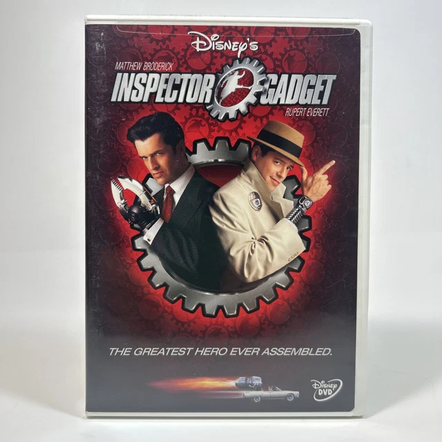 DISNEY’S INSPECTOR GADGET (DVD Region 1) w/ Insert, Matthew Broderick ...