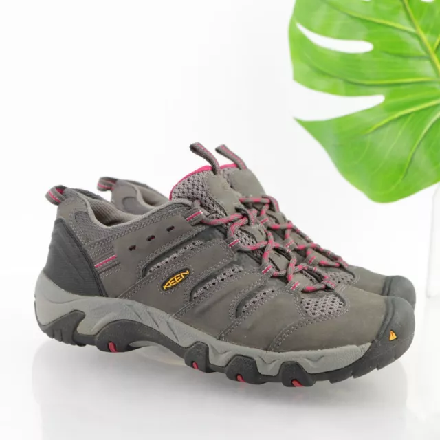 Keen Women's Koven Hiking Boot Size 7.5 Low Sneaker Outdoor Trail Shoe Gray