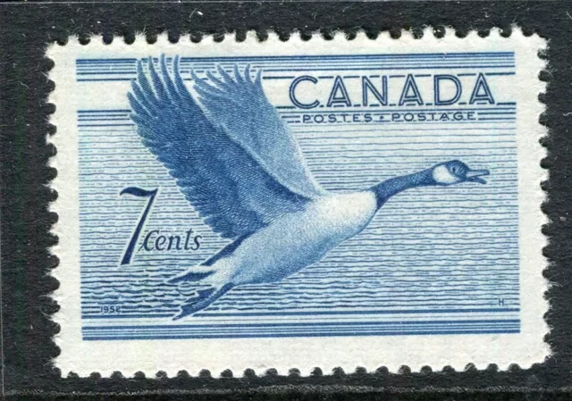 CANADA; primi anni '50 emissione Airmail incernierata fine come nuova 7c. valore