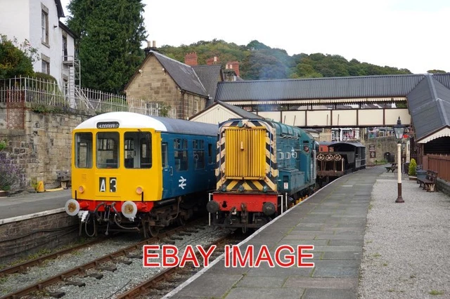 PHOTO CLASS 104 Dmu And 08202 At Llangollen (2) 05/10/24 £1.85 ...