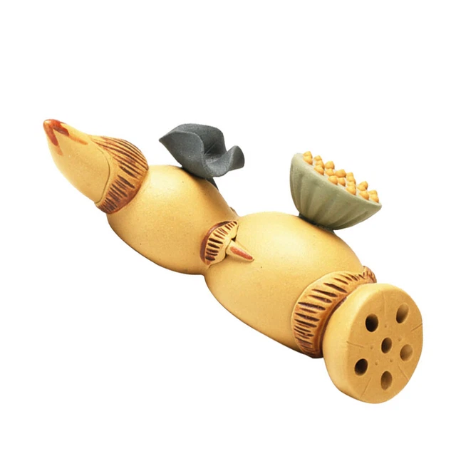 Set da tè radice di loto decorazione animale domestico carino cucchiaio forchetta riposo