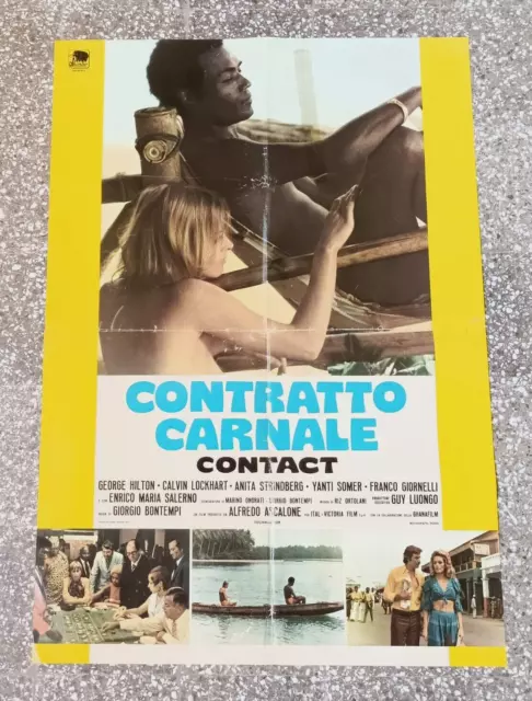 Soggettone originale 1F - CONTRATTO CARNALE - Movie Poster Affiche Manifesto