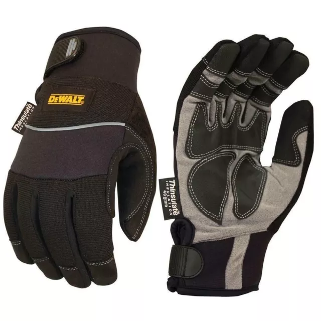 DeWalt DPG755 Harsh Condition Work Glove Insulated Warm Thinsulate Size Large