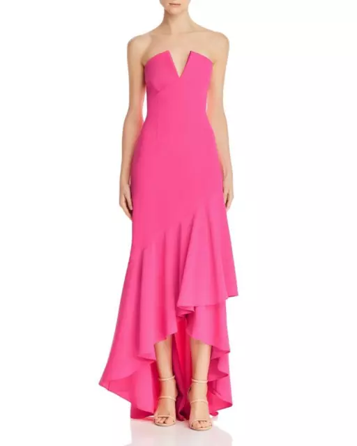 $468 Jill Stuart Womens Off the Shoulder HI-Low Dress A61