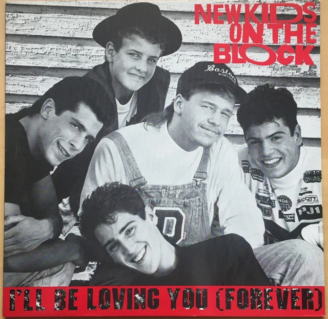 NEW KIDS ON The Block I'll Be Loving You 1989 Eu Cbs Vinyl 12 