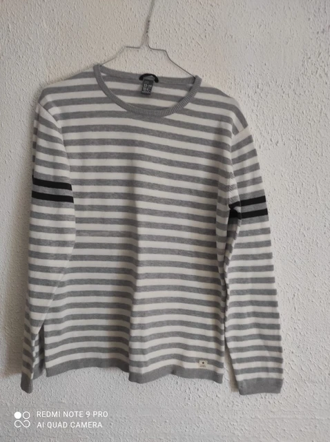 PULL ZARA, PULL garçon, 13-14 ans, en maille, rayé, Zara, neuf