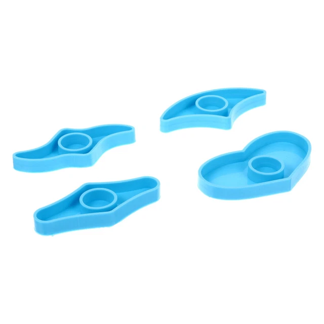 1 SetDIY /4PCS Silikon Buch Halter Form Kerze Harz Form 2