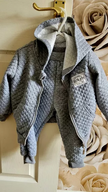 Baby Boy 12-18 months Co Ord Set Top Jacket Shein Bnwt