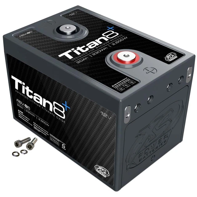 Xs Power RSVS5 Titan 8 Lithium Battery 20ah 500 Ca 2500w