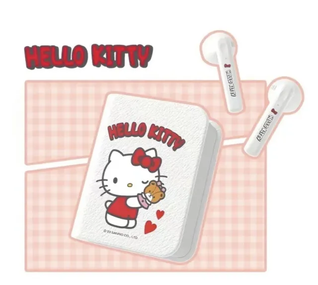 Hello Kitty Sanrio Earbuds Earphones Sanrio Miniso Kawaii Wireless